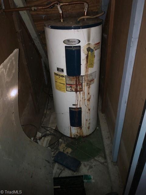 1114 Tipton Street High Point, NC 27262 - Photo 5 of 10 Hot Water Tank is located in the basement under the stairs.