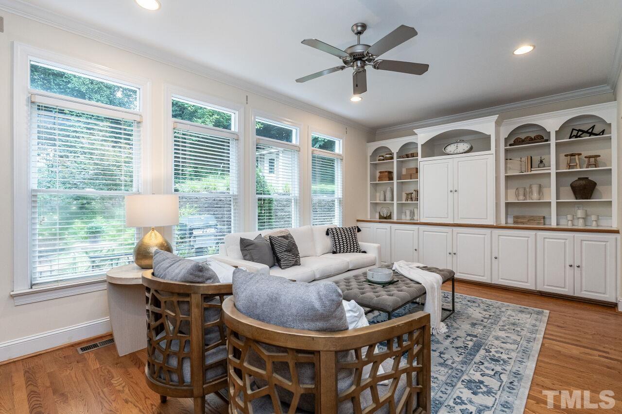 2730 Rothgeb Drive Raleigh, NC 27609 - Photo 13 of 43 a living room with furniture and window