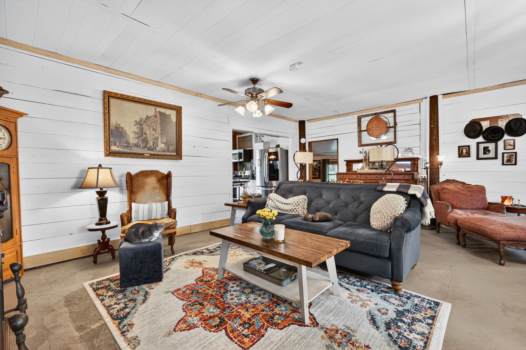 312 Magnus Road Denison, TX 75021 - Photo 47 of 50 a living room with furniture a rug and a window