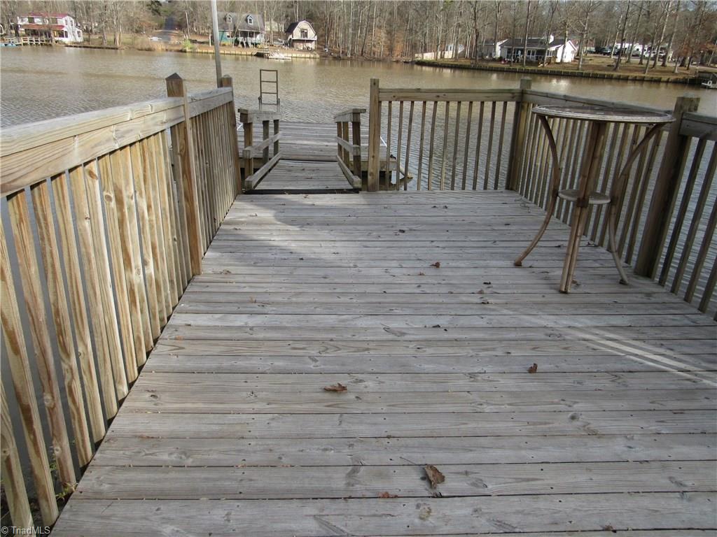 2136 Riverview Rd Extension Lexington, NC 27292 - Photo 14 of 28 As I said, the dock is in excellent condition. You could even put a grill and a bistro set here and dine over the water.