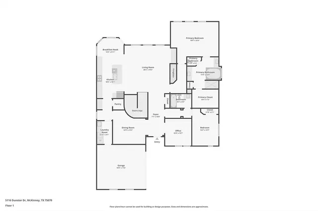 a picture of floor plan