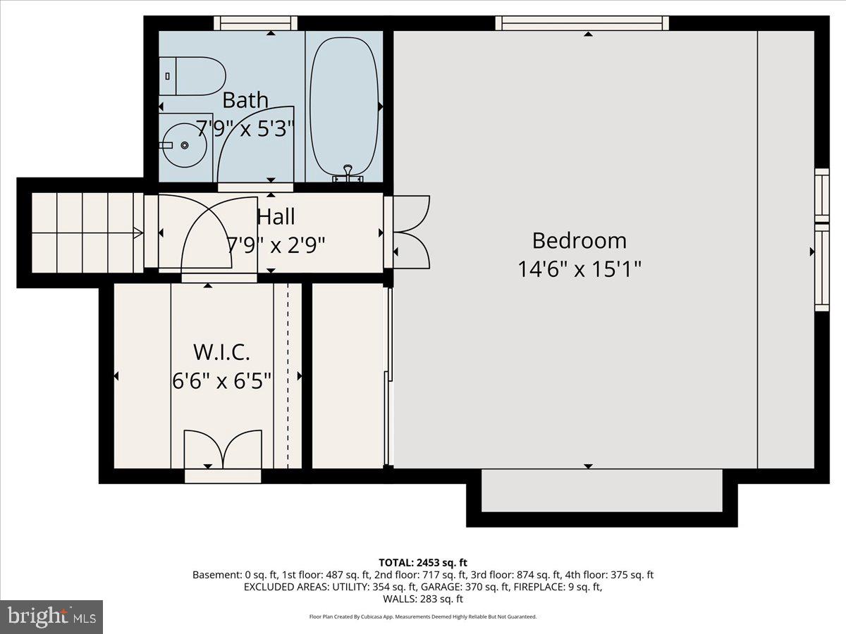 275 Barwynne Road Wynnewood, PA 19096 - Photo 39 of 39 3rd floor floor floor plan