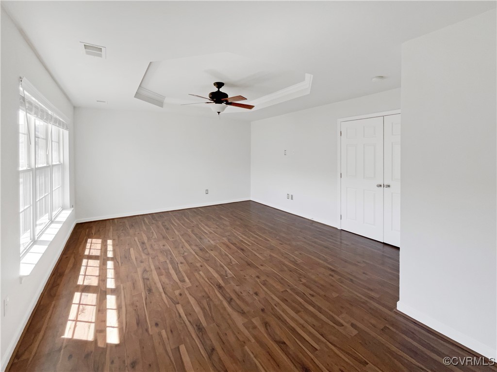 6385 Eagles Crest Lane Chesterfield, VA 23832 - Photo 20 of 24 wooden floor in an empty room with a window