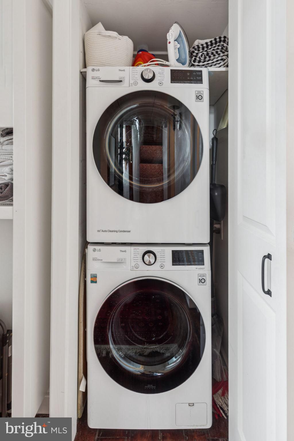765 South 2nd Street, Unit G Philadelphia, PA 19147 - Photo 20 of 31 a utility room with dryer and washer