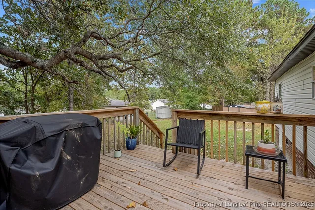 a view of couches on the deck