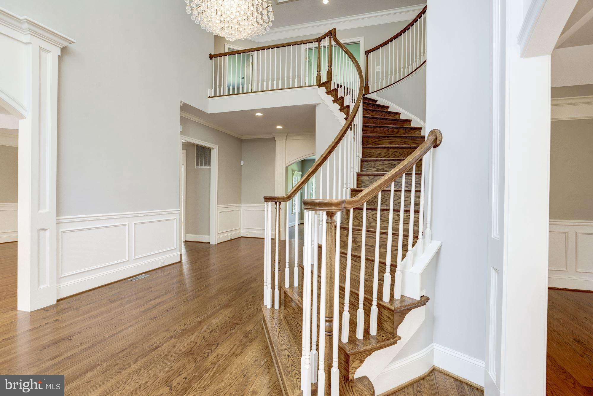8710 Overlook Road McLean, VA 22102 - Photo 22 of 47 Main Staircase to Upper Level