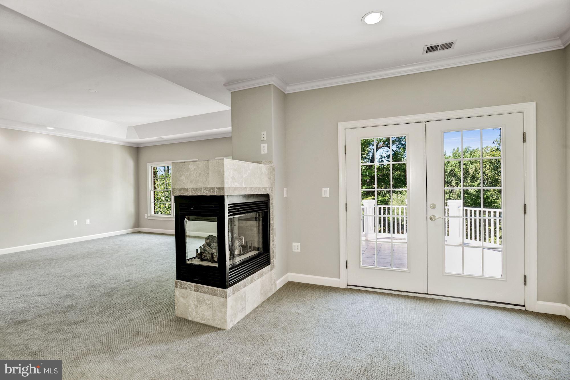8710 Overlook Road McLean, VA 22102 - Photo 25 of 47 Master Bedroom - French Doors to Private Deck