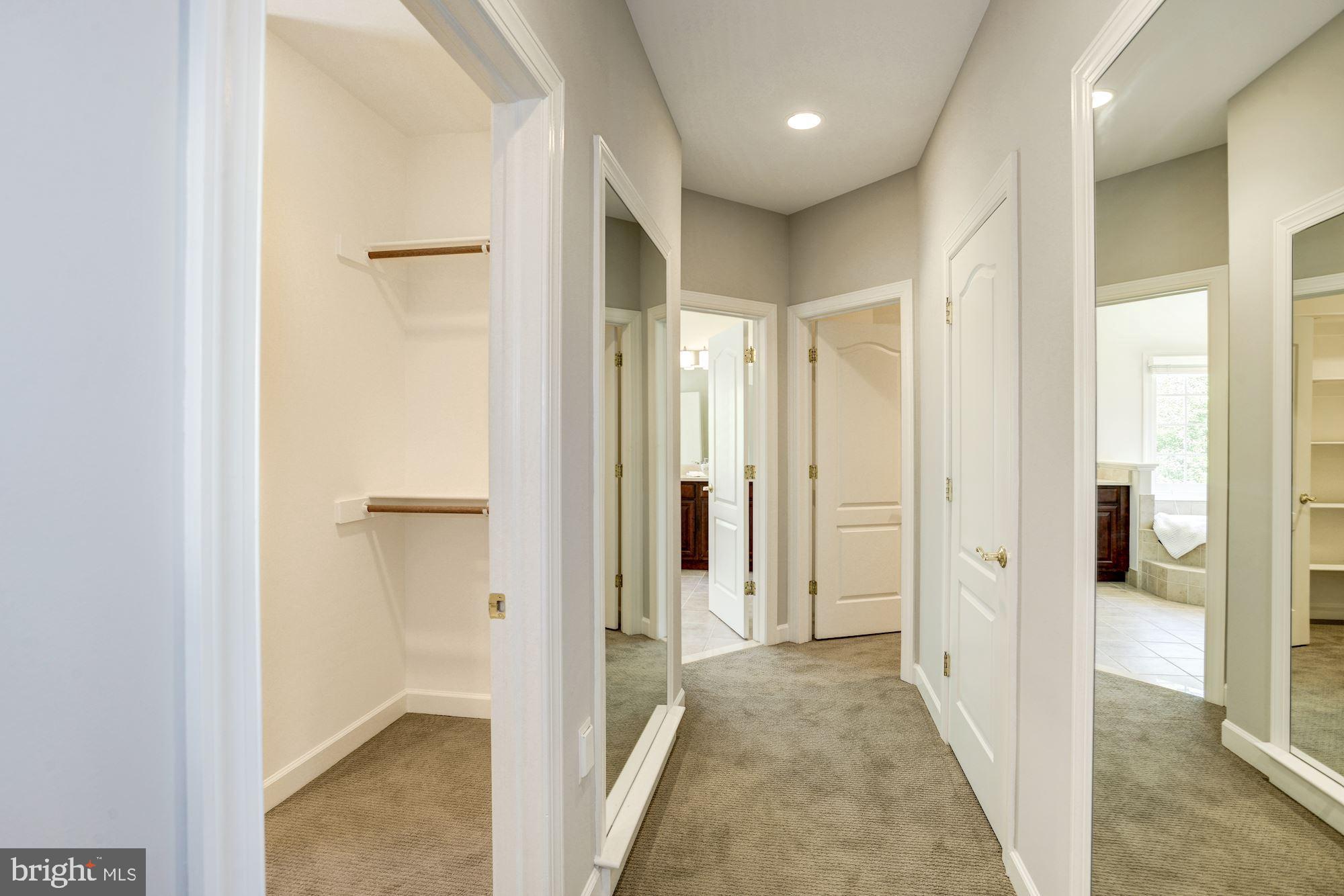 8710 Overlook Road McLean, VA 22102 - Photo 26 of 47 Master Suite Hallway / Closets / Dressing Area