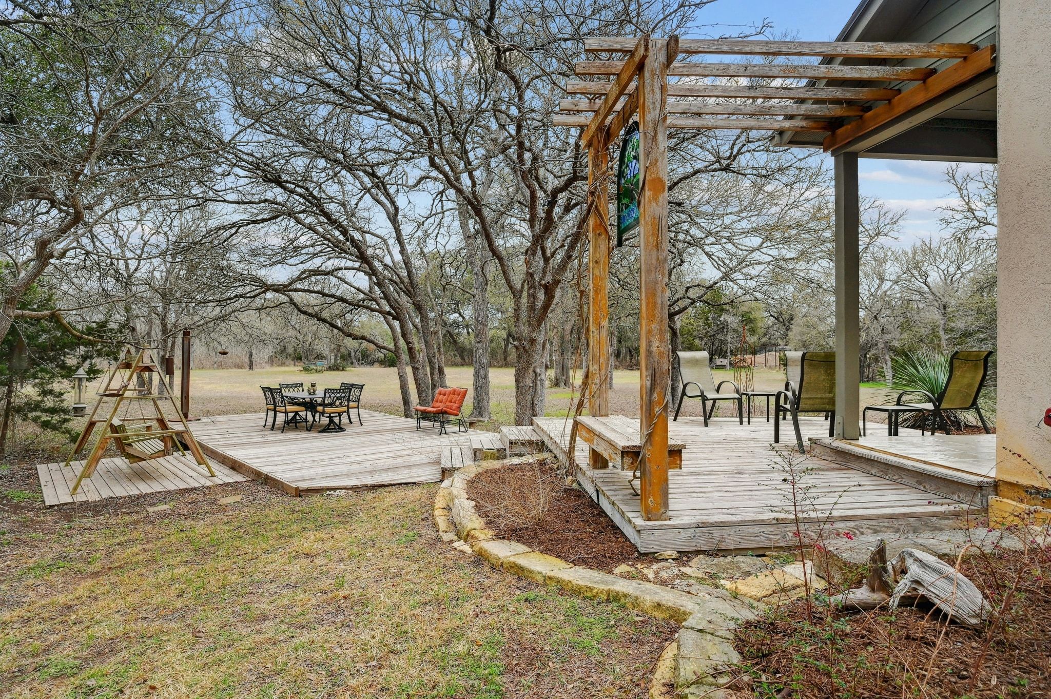 2147 Tejas Trail Blanco, TX 78606 - Photo 22 of 29 a view of outdoor space with seating