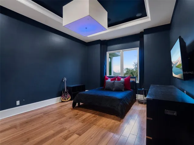 a building view with a garden space