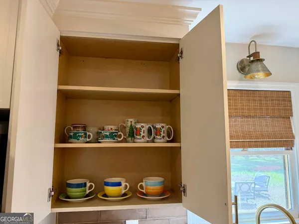 a view of a small space