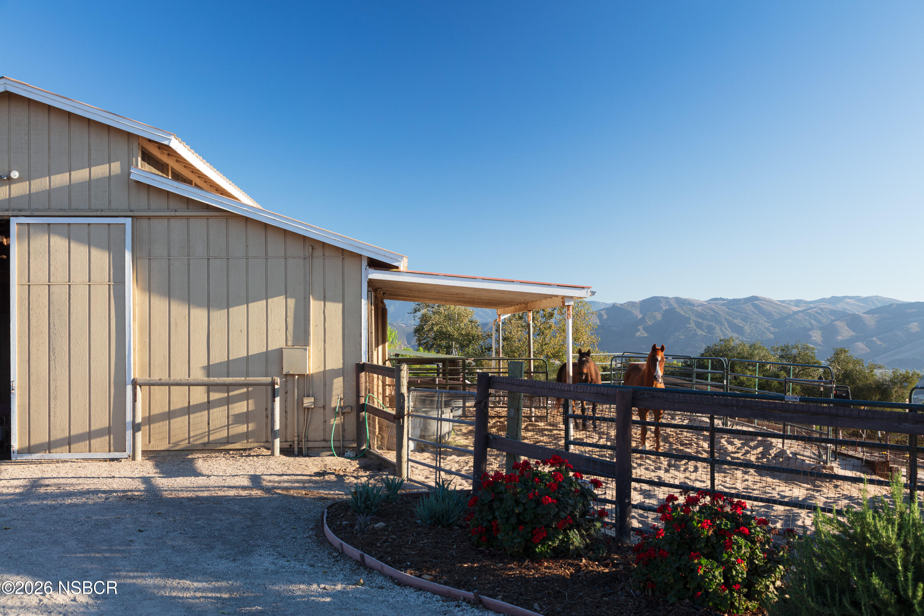 1799 Cougar Ridge Road Buellton, CA 93427 - Photo 33 of 56 Horse Barn and Paddocks