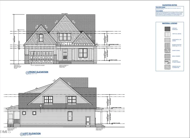 a picture of a building next to a yard