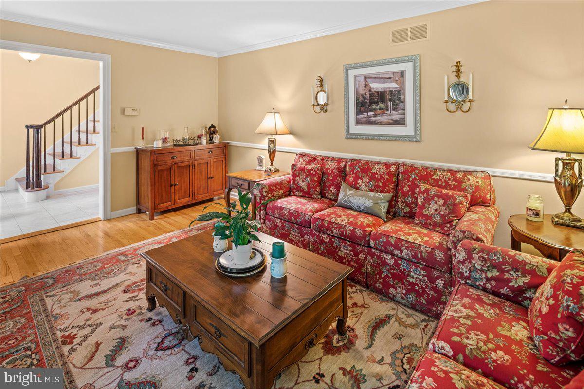 spacious living room