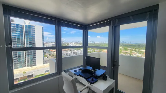 a view of a city and a city