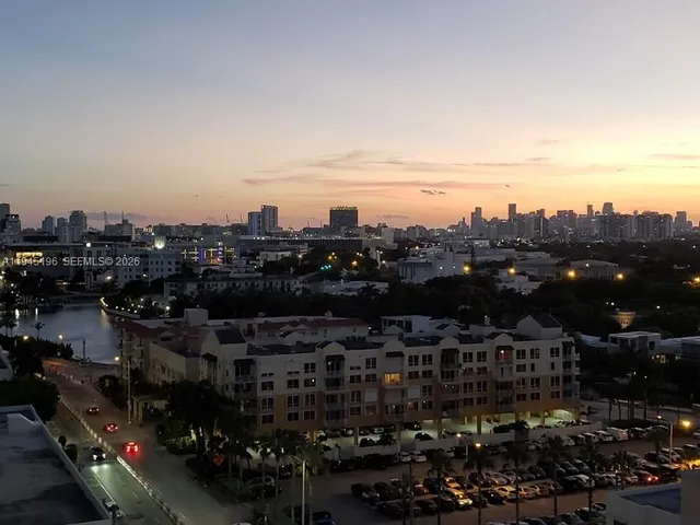 a view of a garden with an empty space