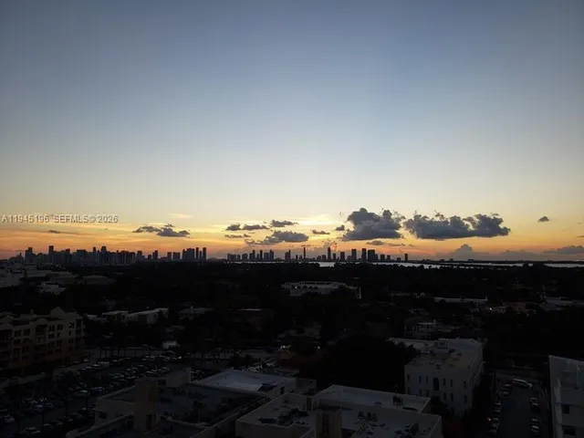 a view of a lake from a balcony