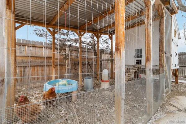 a view of a balcony with water view
