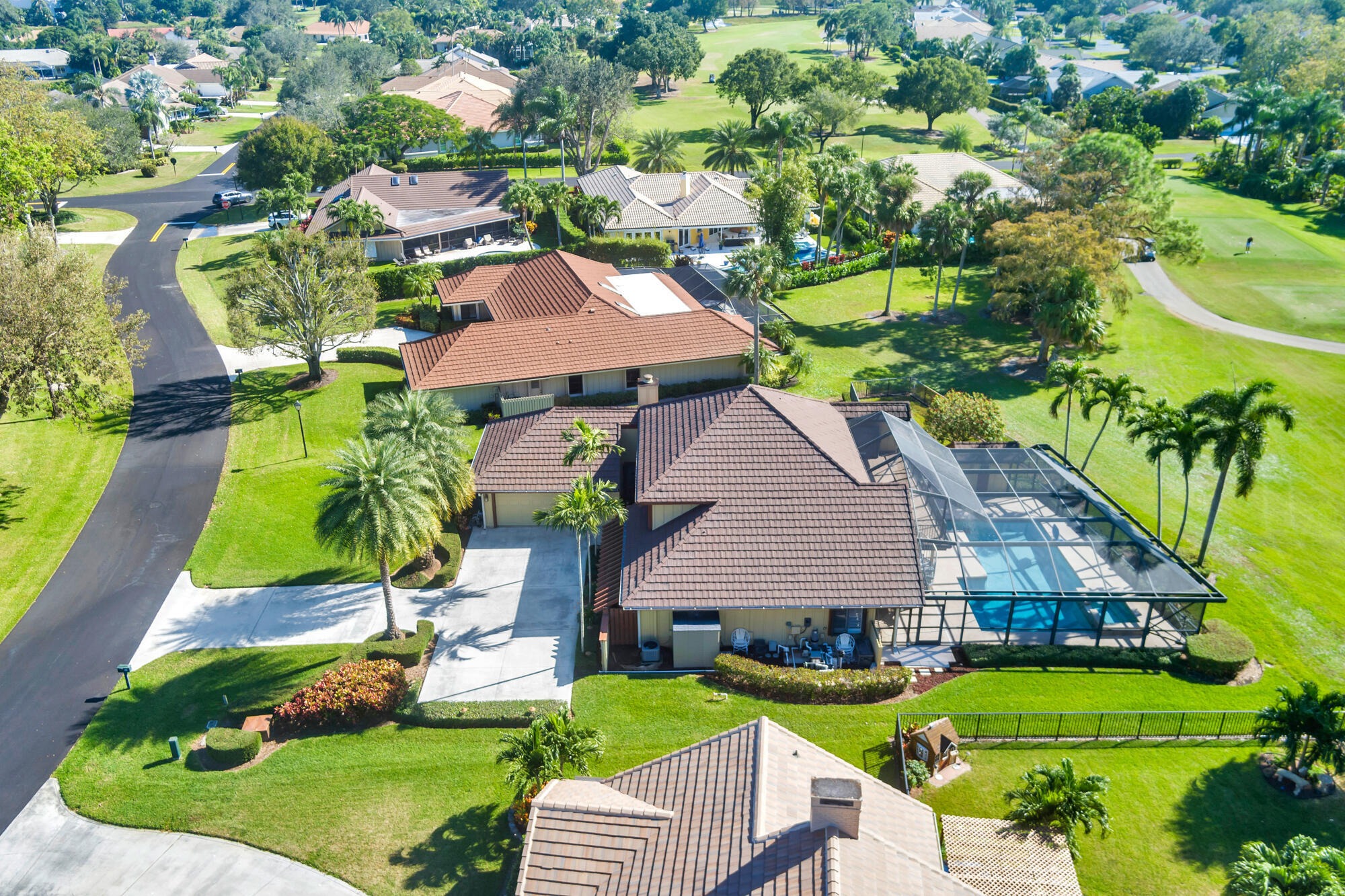 29 Cambria Road West Palm Beach Gardens, FL 33418 - Photo 34 of 35 Aerial View of 29 Cambria