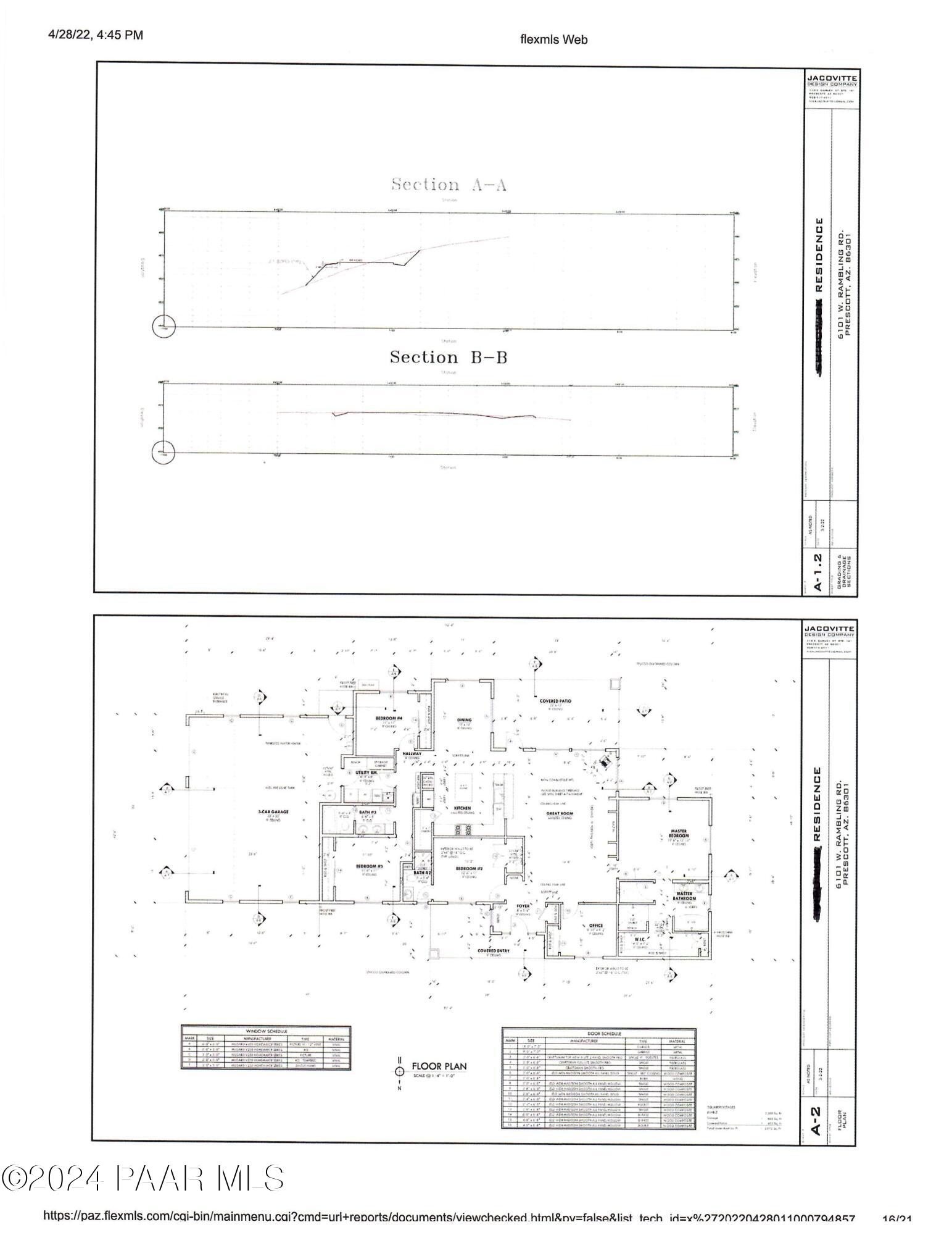 6201 West Rambling Road Prescott, AZ 86305 - Photo 8 of 23 Plans 6201 W Rambling Rd.-images-1