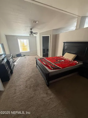 a living room with a couch and a coffee table