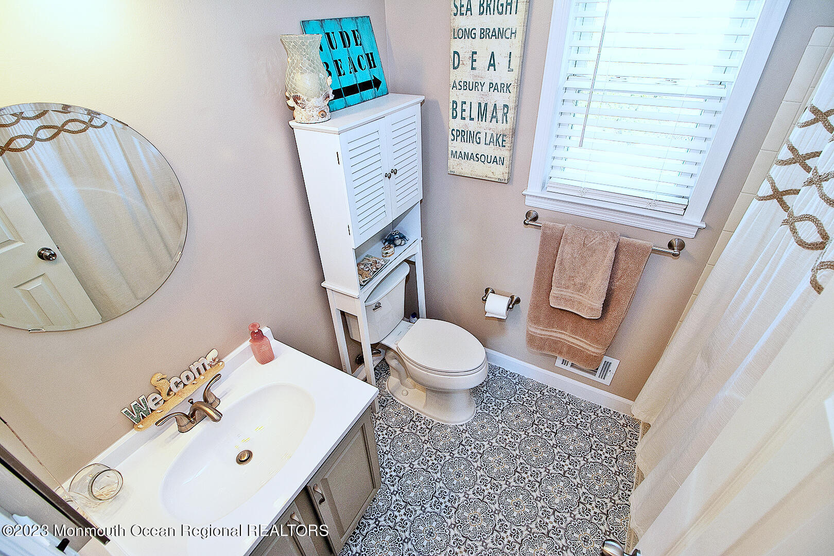 54 Davids Lane Howell, NJ 07731 - Photo 30 of 45 a bathroom with a sink toilet and mirror