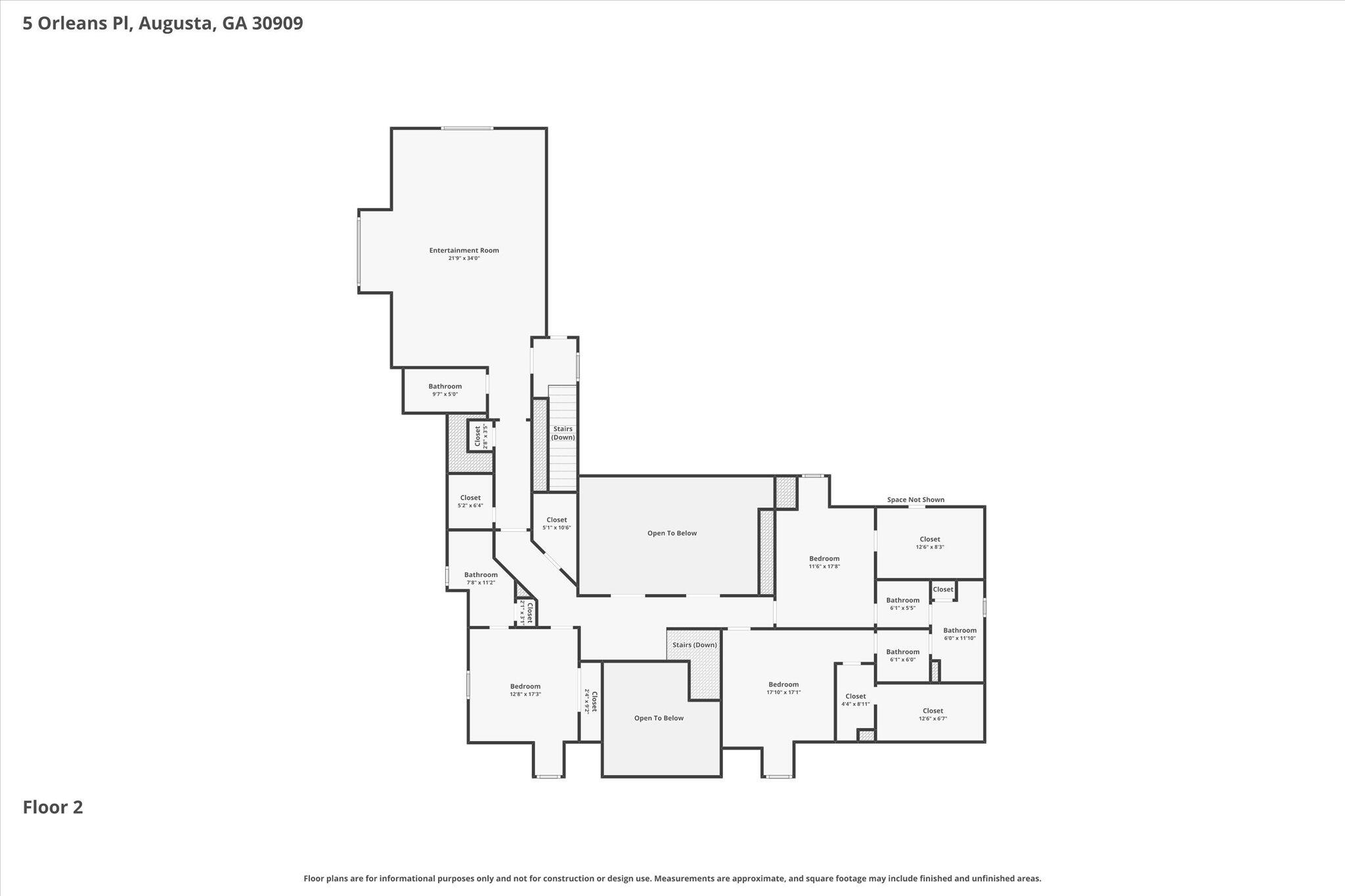 5 Orleans Place Augusta, GA 30909 - Photo 58 of 58 003-Floor-2