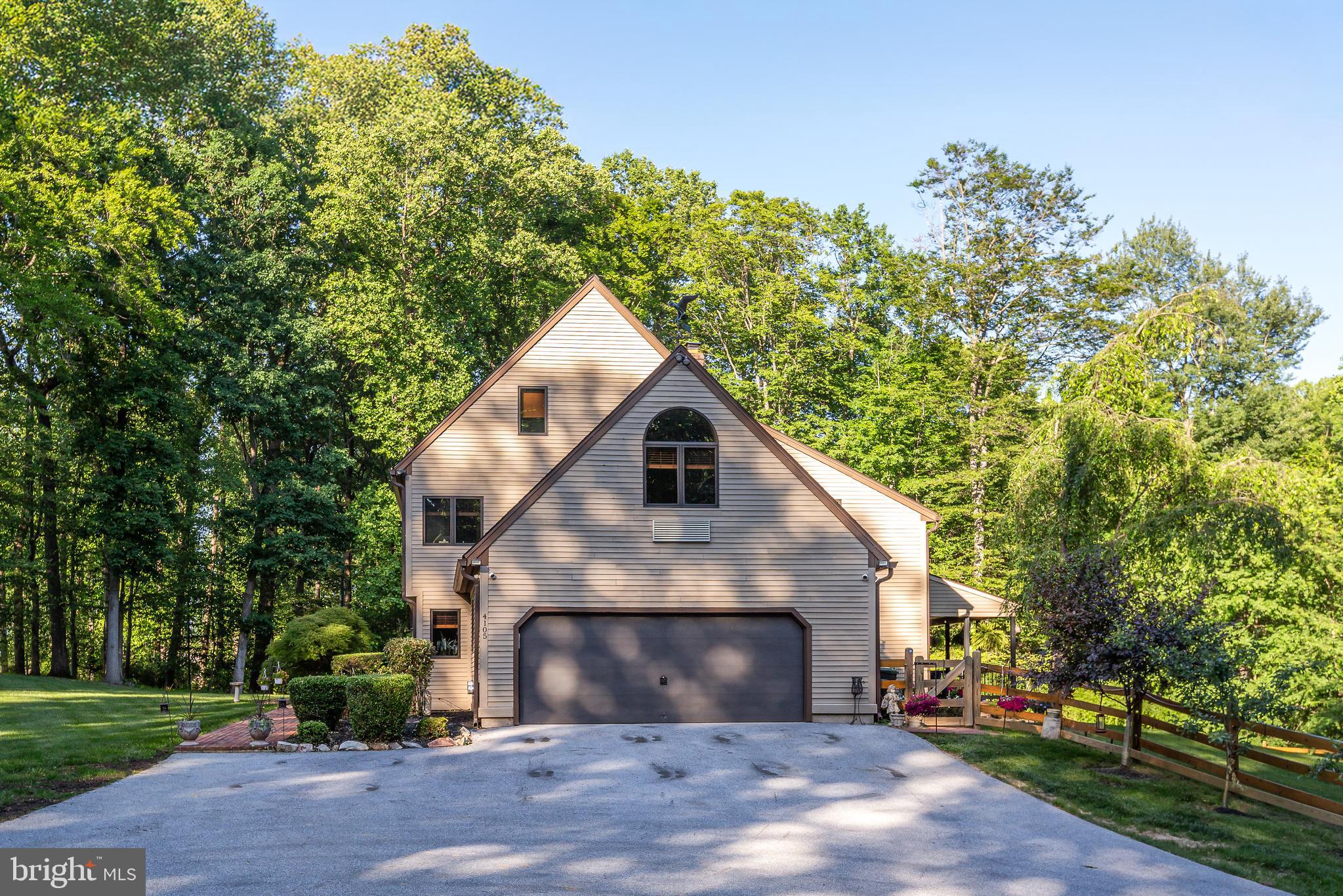 4105 Edges Mill Road Downingtown, PA 19335 - Photo 5 of 60 With a 2-Car Attached Garage