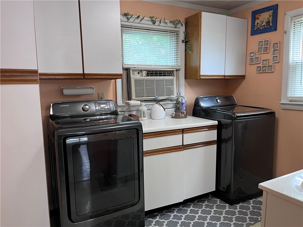 59 Wanda Avenue Woonsocket, RI 02895 - Photo 9 of 35 laundry room is right off of kitchen