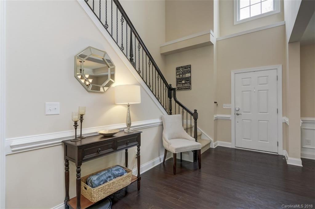16834 Rudence Court Charlotte, NC 28278 - Photo 4 of 30 a view of entryway and hall with wooden floor