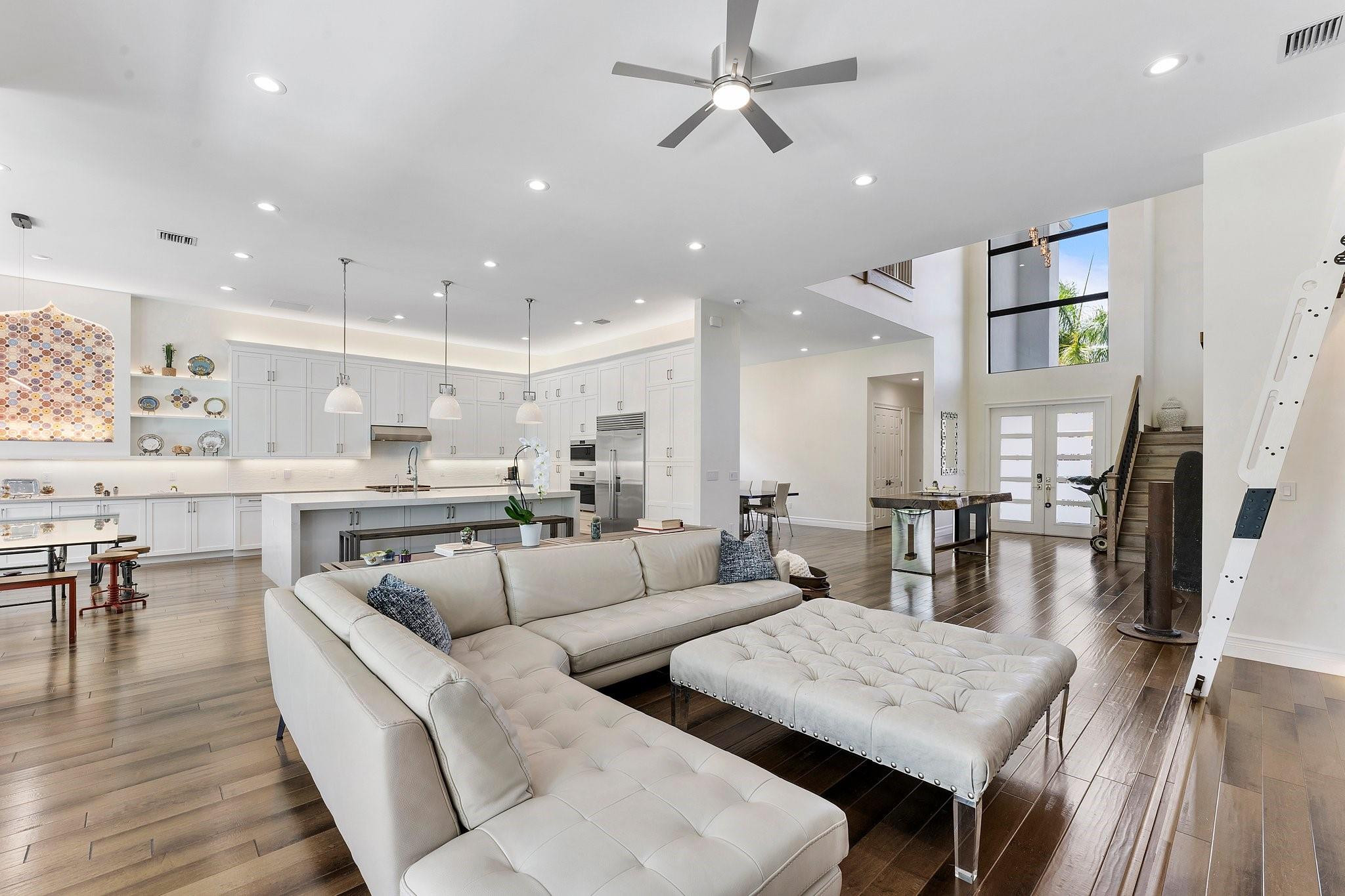 9626 Vescovato Way Boca Raton, FL 33496 - Photo 14 of 72 a living room with furniture and a wooden floor