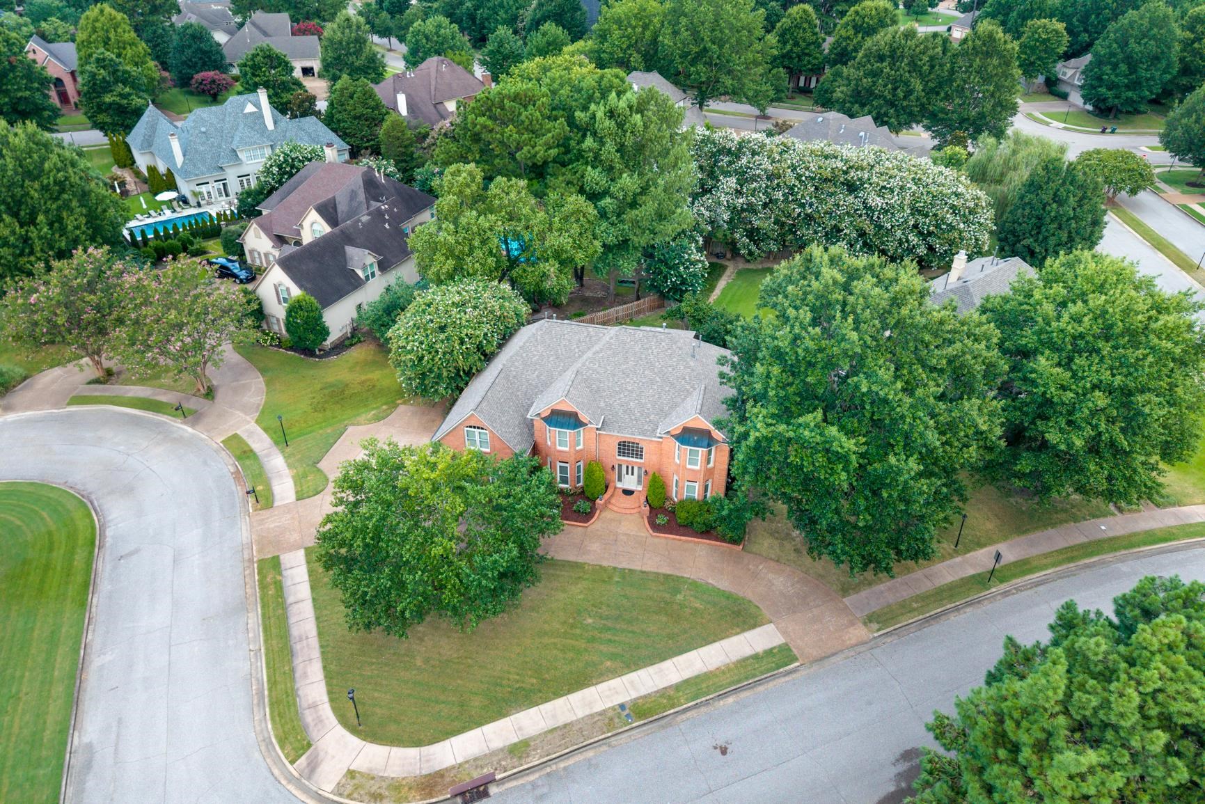 1893 Hartwell Manor West Collierville, TN 38017 - Photo 2 of 40 an aerial view of a house