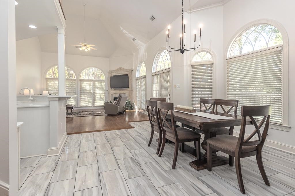 1893 Hartwell Manor West Collierville, TN 38017 - Photo 10 of 40 a view of a dining room with furniture and a chandelier