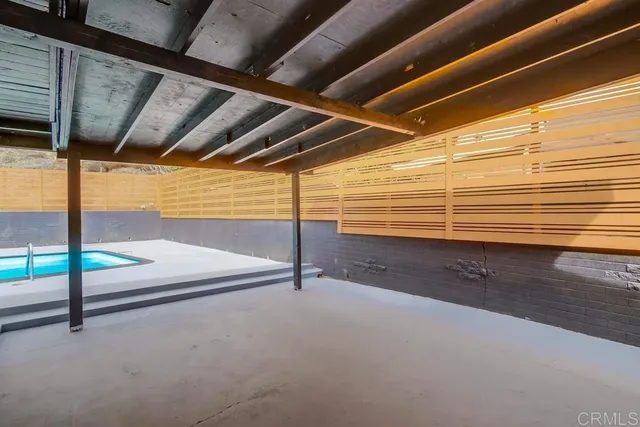 a view of a house with pool