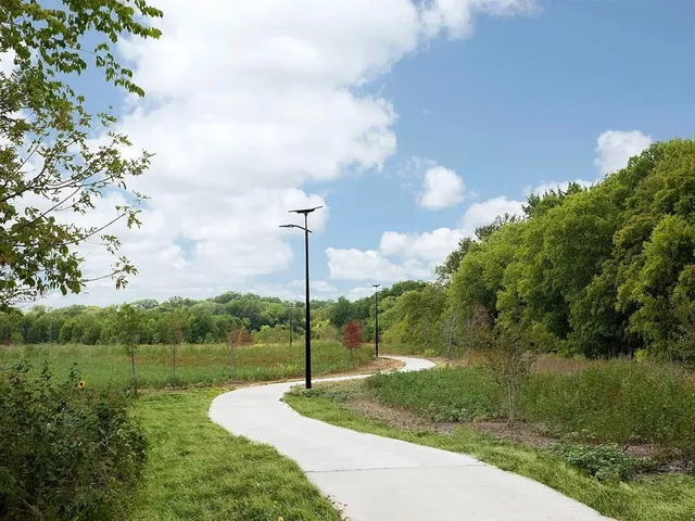 a view of a lake with a mountain