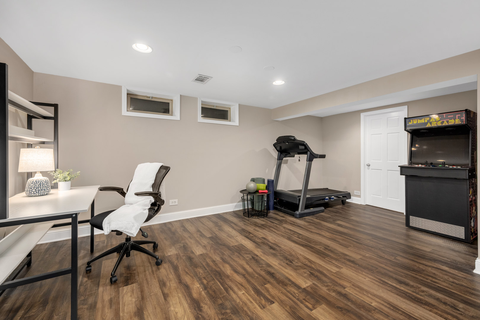 5305 Howard Avenue Western Springs, IL 60558 - Photo 24 of 35 a living room with furniture and a wooden floor