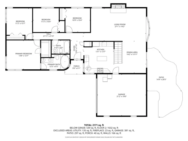 a picture of a bench in front of a gate