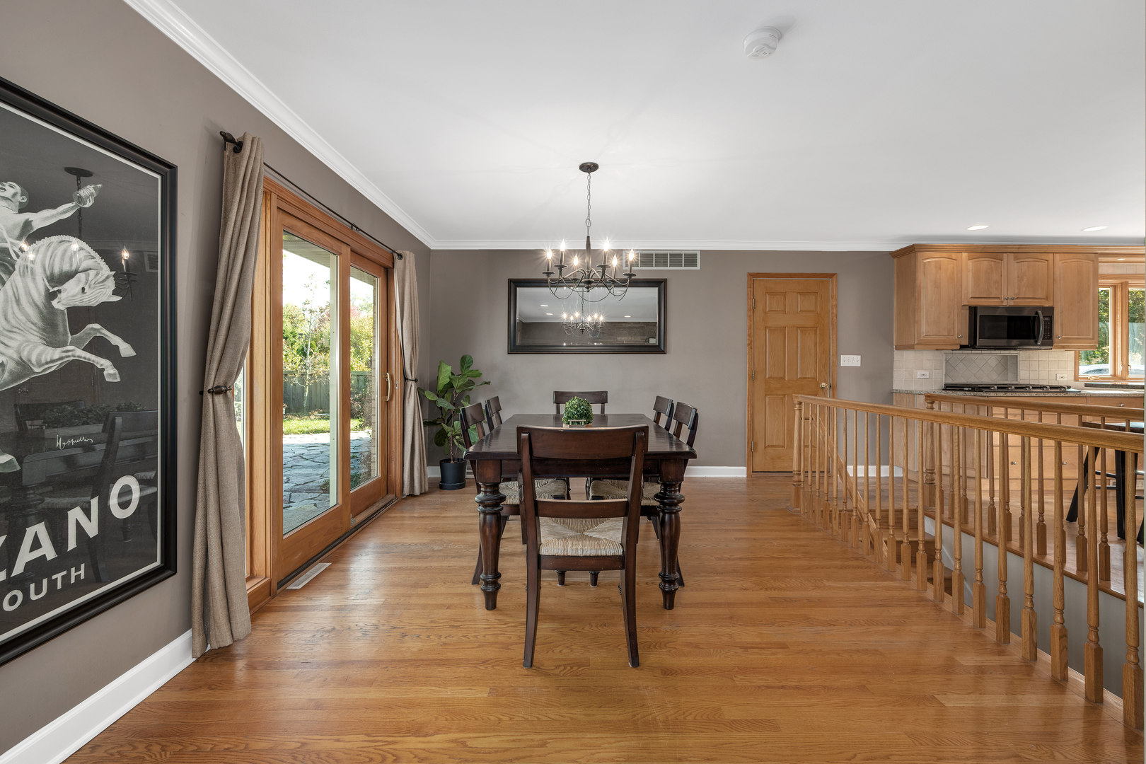 5305 Howard Avenue Western Springs, IL 60558 - Photo 10 of 35 a view of a dining room with furniture window and outside view
