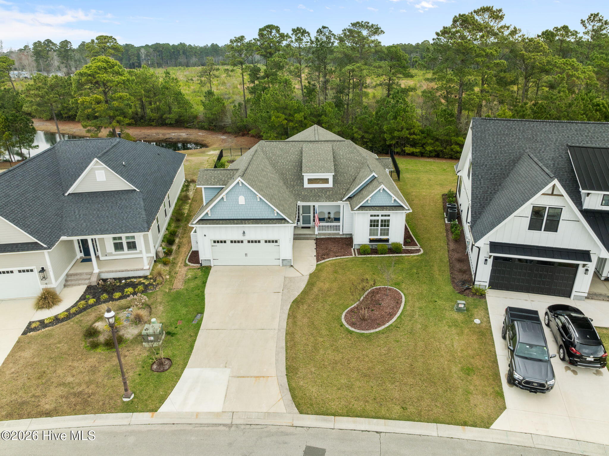 307 Lightning Bug Lane Holly Ridge, NC 28445 - Photo 2 of 69 307 Lightning Bug Aerial
