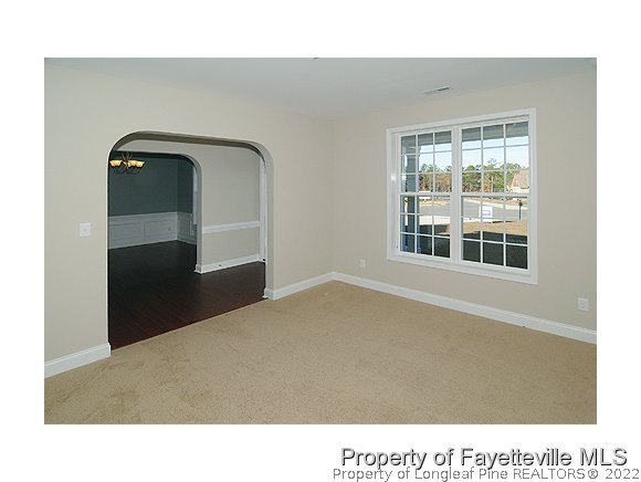 158 Shellbark Drive Spring Lake, NC 28390 - Photo 2 of 15 a black and white photo of a living room