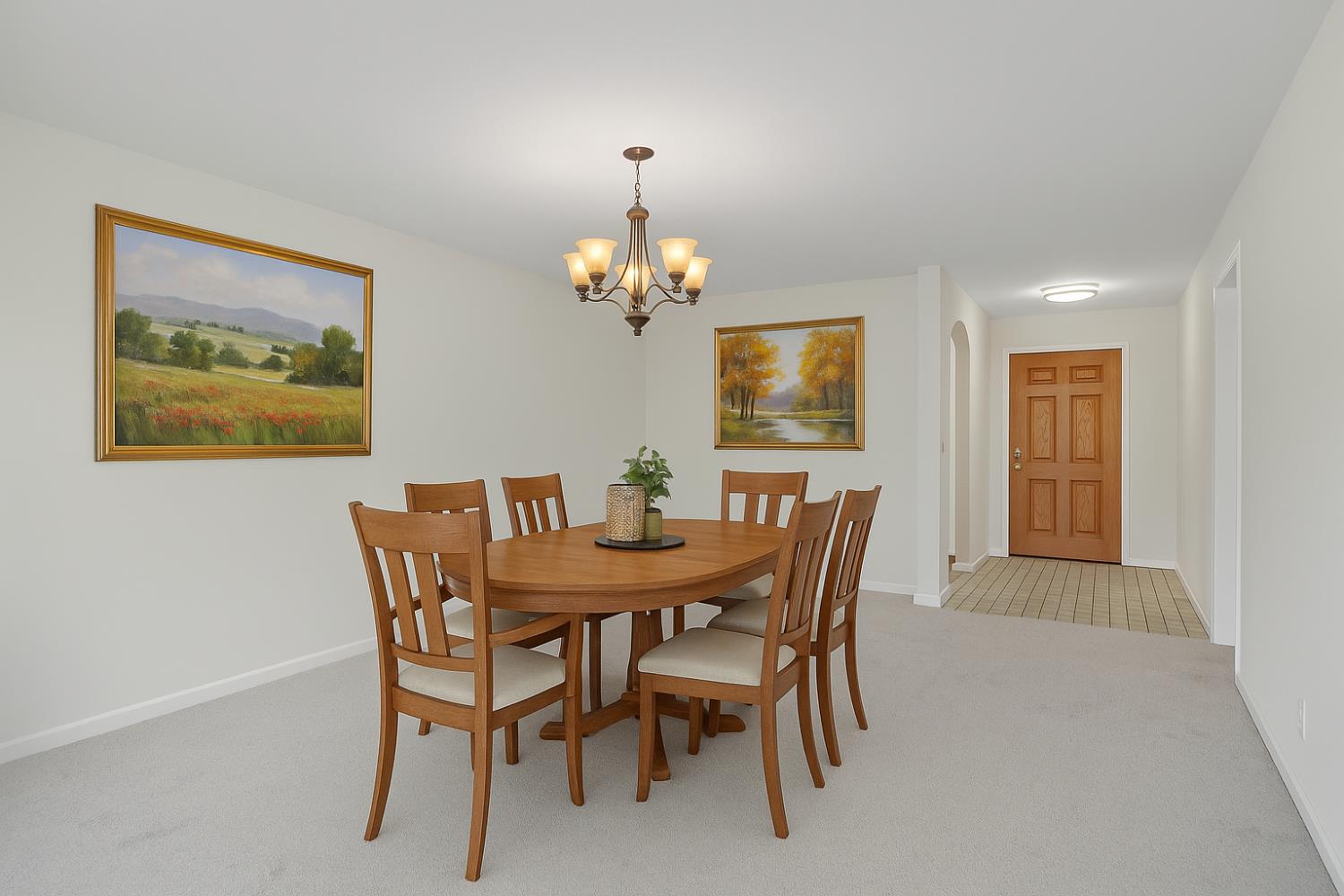 9057 Caldera Way Sacramento, CA 95826 - Photo 14 of 52 Great dining room space in the living/dining room.