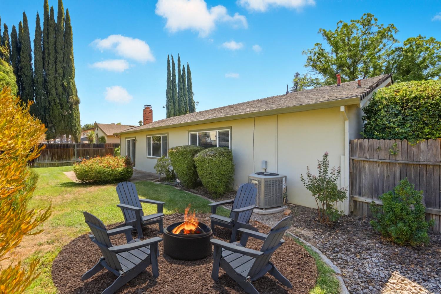 9057 Caldera Way Sacramento, CA 95826 - Photo 50 of 52 Darling back yard and the possibilities are endless, make it your own home with space to grow and enjoy the privacy in the back yard.