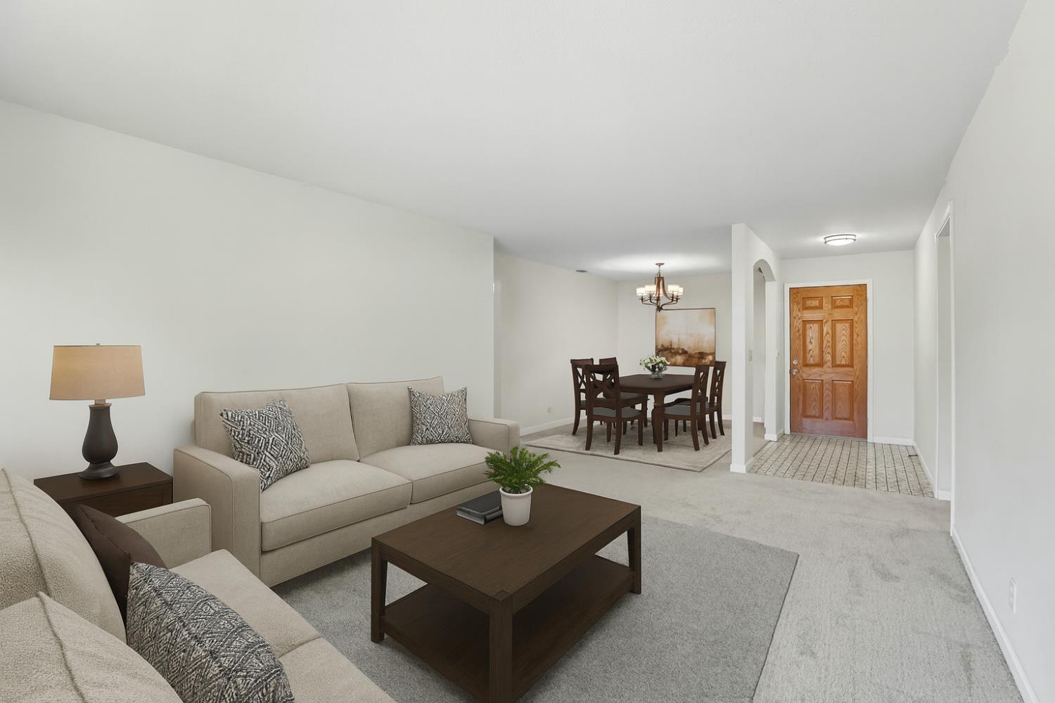 9057 Caldera Way Sacramento, CA 95826 - Photo 8 of 52 Living/Dining room is a great open room great for entertaining!