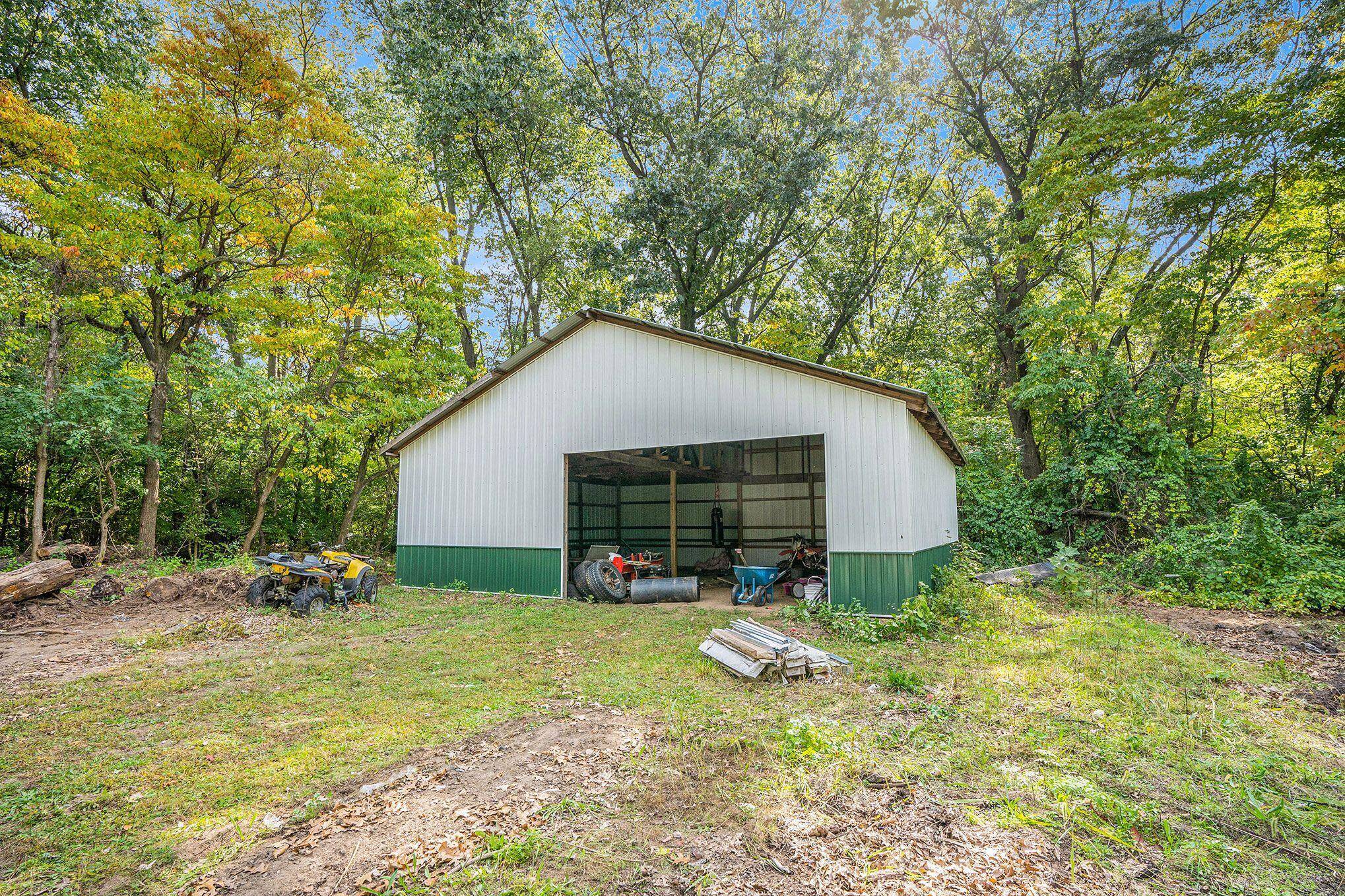 1208 Fulkerson Road Niles, MI 49120 - Photo 25 of 28 1208 Fulkerson pole barn at back