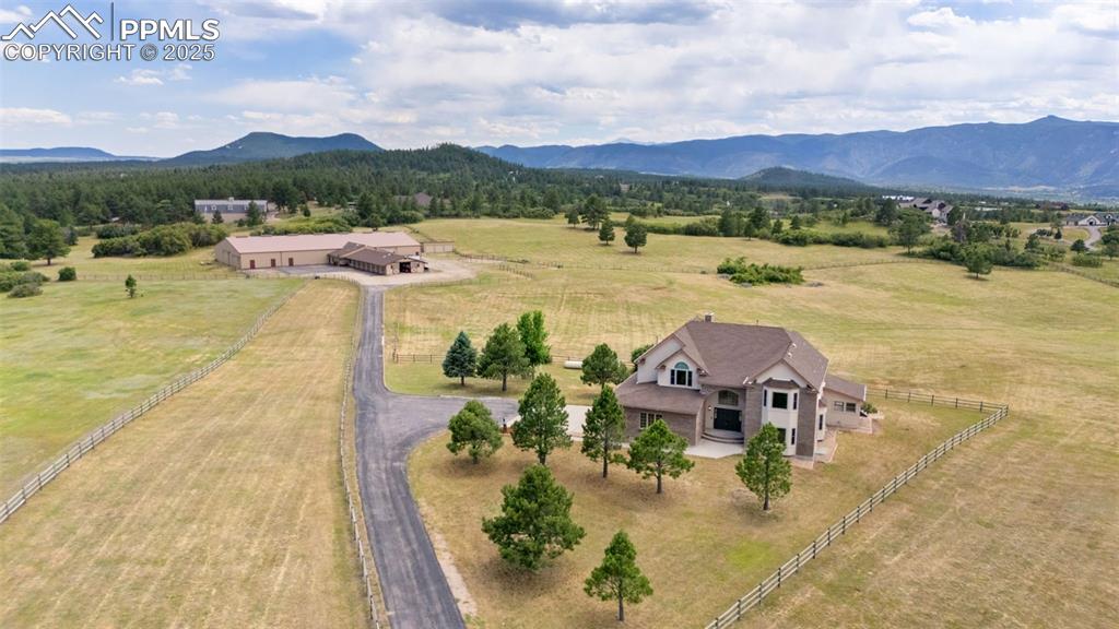 a view of a city with an ocean view