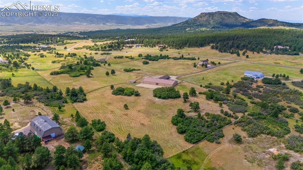 1680 Elk View Road Larkspur, CO 80118 - Photo 49 of 50 a view of lake with mountain