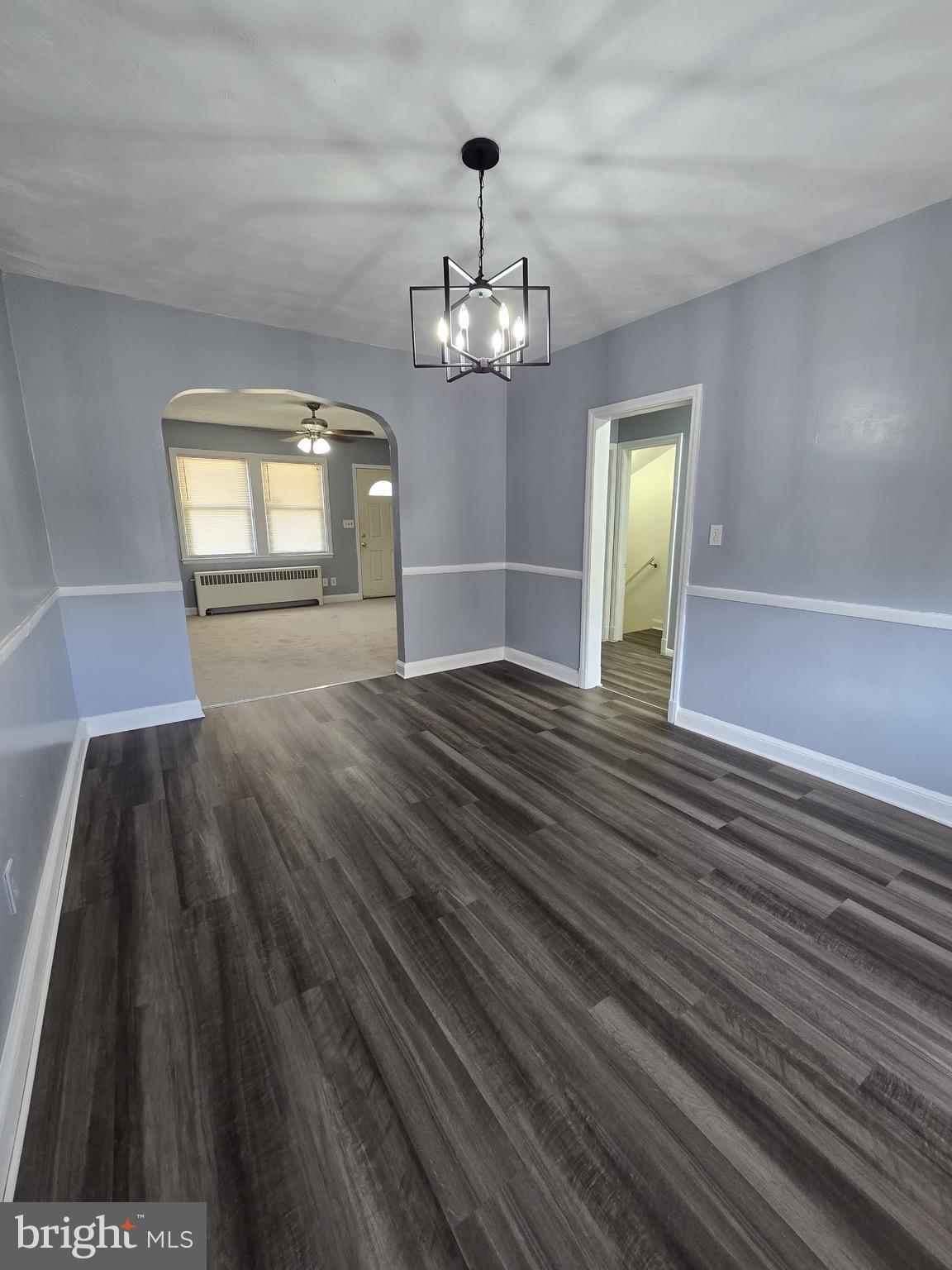 6105 Frederick Road Catonsville, MD 21228 - Photo 5 of 38 a view of livingroom with kitchen