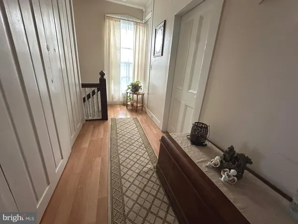 a view of stairs