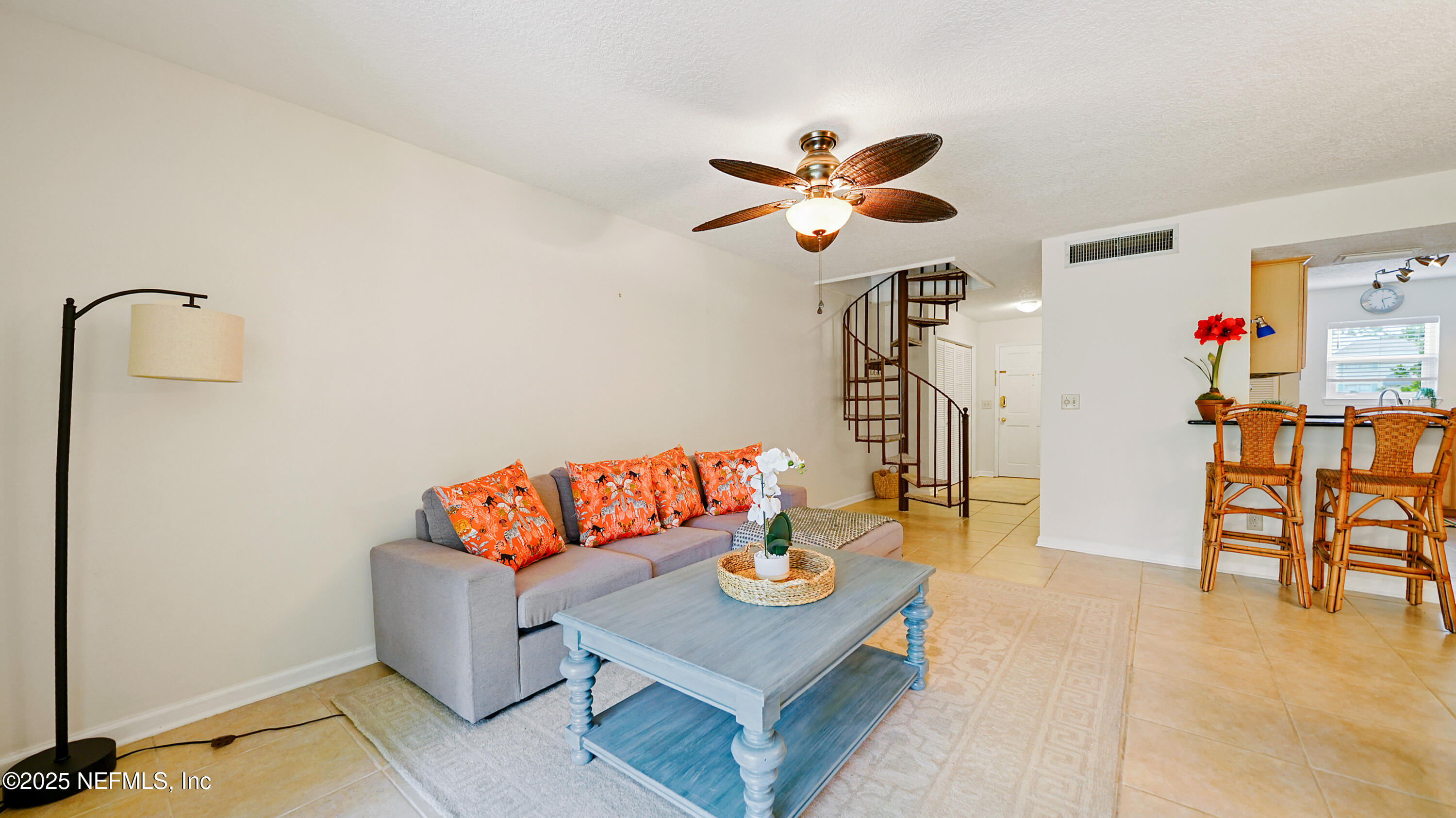 2233 Seminole Road, Unit 7 Atlantic Beach, FL 32233 - Photo 20 of 52 a living room with furniture and rug