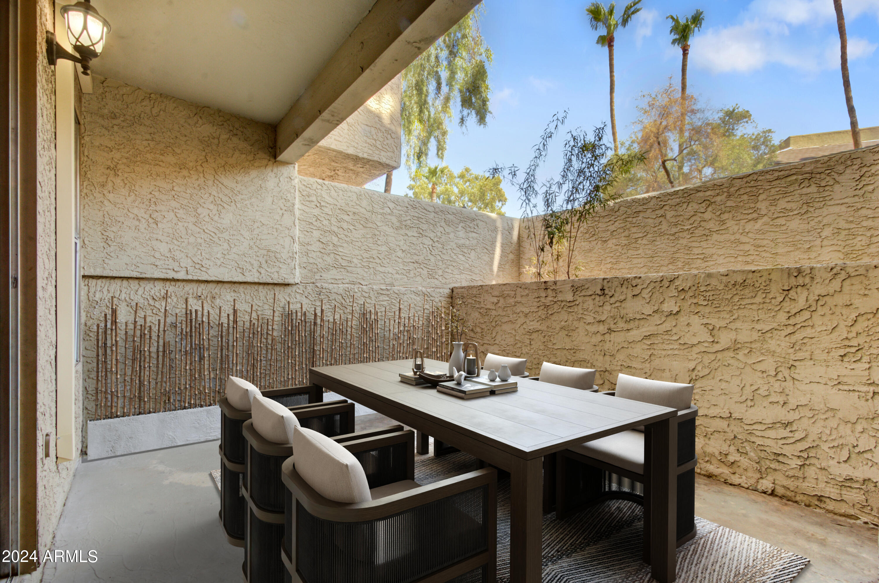 1331 West Baseline Road, Unit 118 Mesa, AZ 85202 - Photo 1 of 21 Patio with table